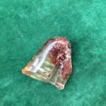 The Amber Chunk represents being frozen in place and unable to move forward